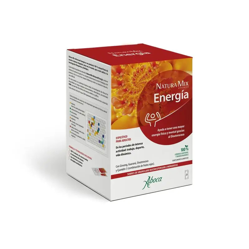 Aboca Natura Mix Advanced Energía, 28 Sobres