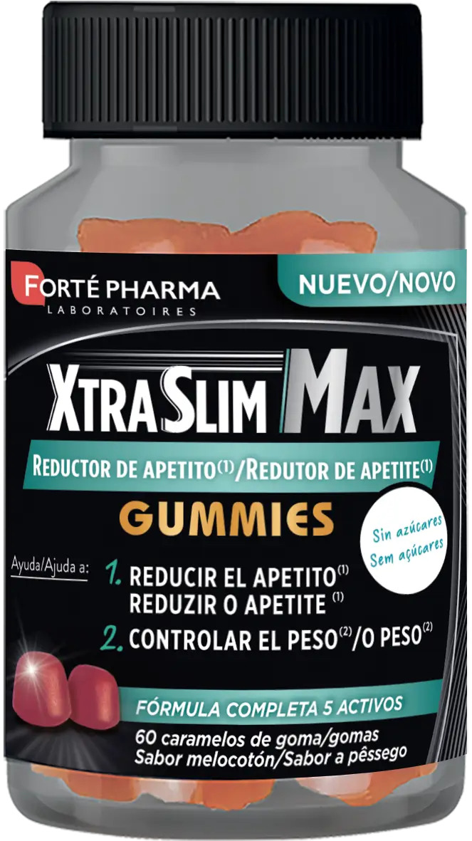 Forté Pharma Xtraslim Max Reductor Gumm 60 Caramelos