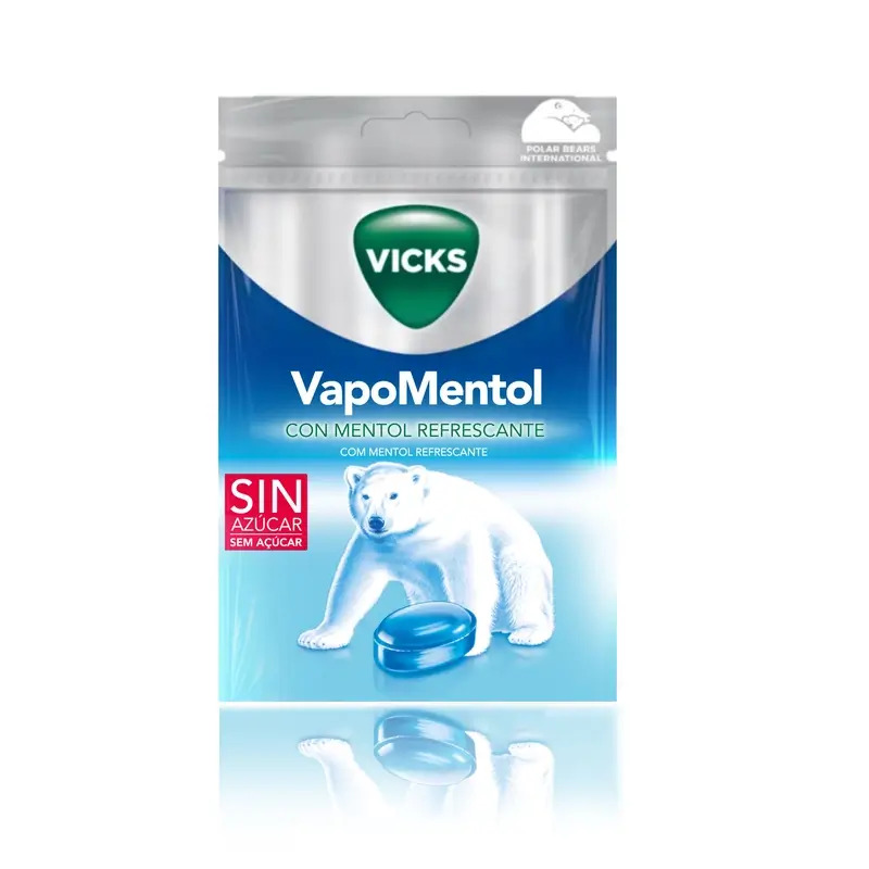 Vicks Caramelos Vapomentol 72 gr