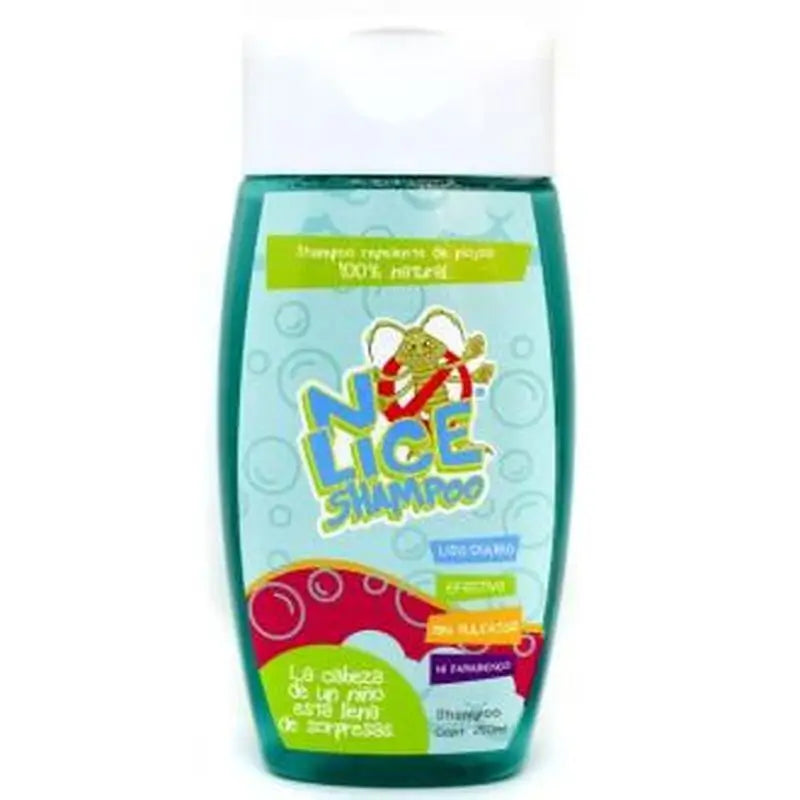 No Lice Champu Antipiojos Organico 260Ml.