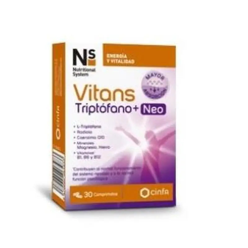 Ns Vitans Triptofano+ Neo 30 Comp