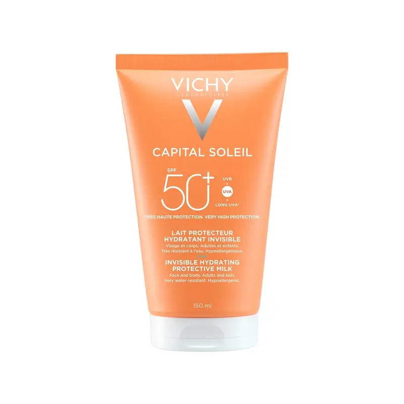 Vichy Solar Capital Soleil Leche Protectora Hidratante Spf 50+ , 150 ml