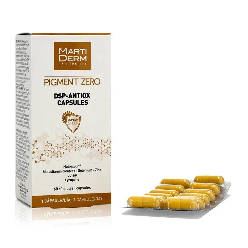 Martiderm Pigment Zero Dsp Antiox, 60 Cápsulas
