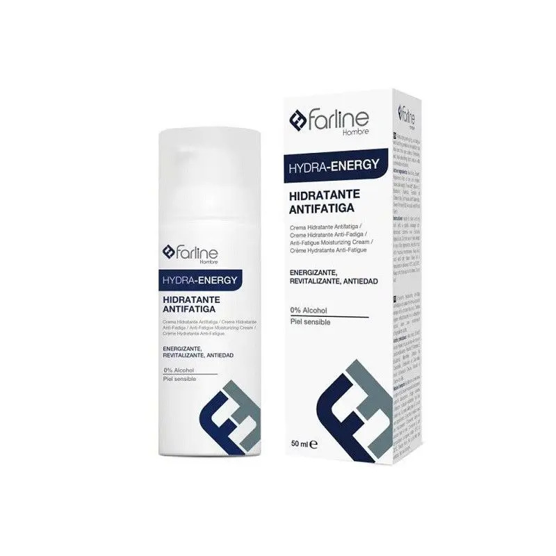 Farline Hombre Hidratante Facial Anti-Fatiga Hydra-Energy , 50 ml