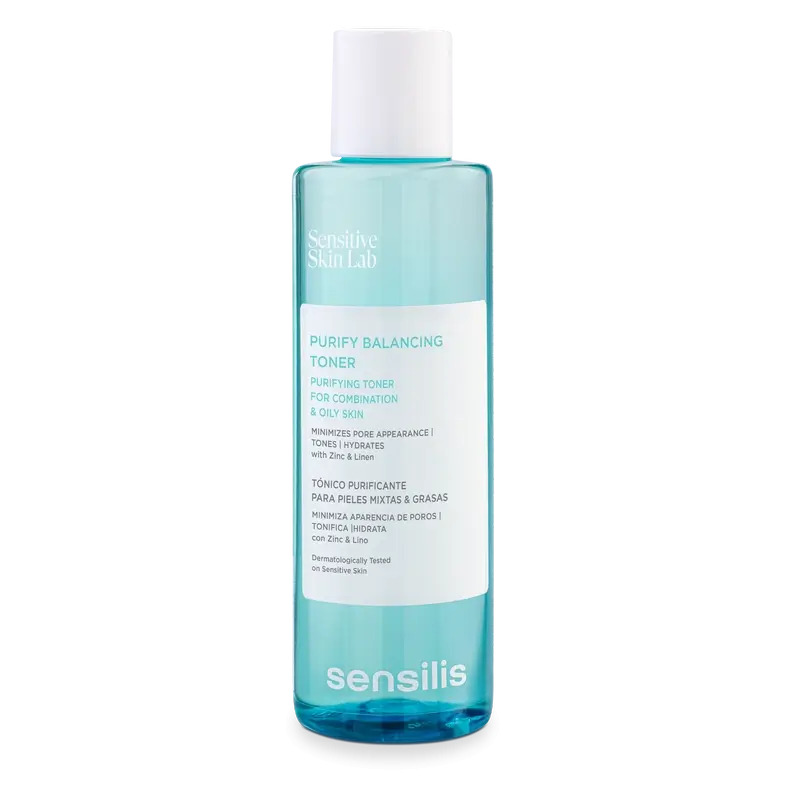 Sensilis Purify Balancing Toner Tonico Limpiador Pieles Mixtas & Grasas 200 ml
