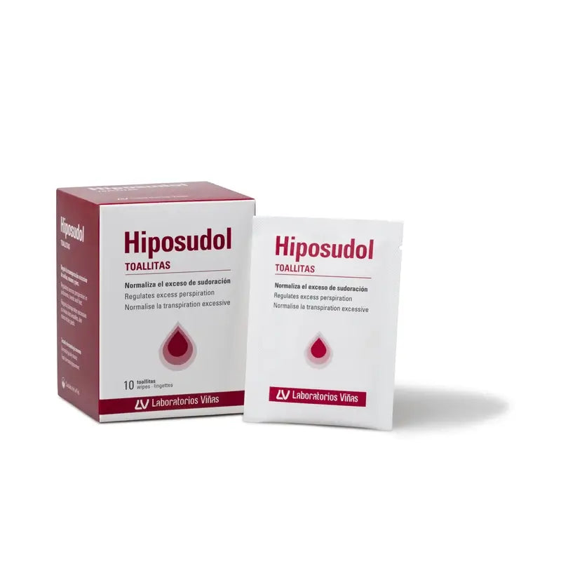 Hiposudol 10 unidades Toallitas