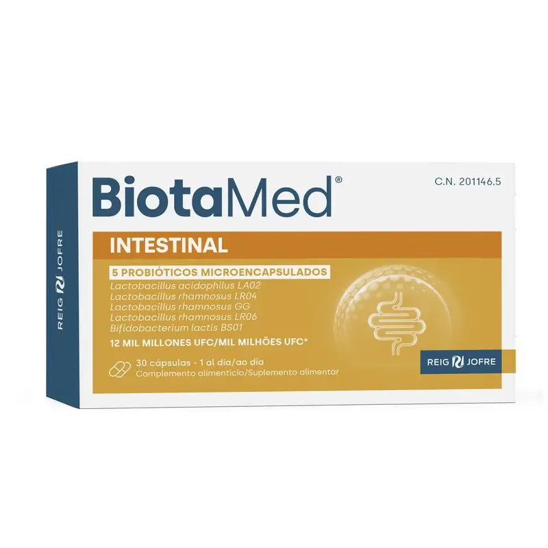 Biotamed Flora Intestinal, 30 Cápsulas