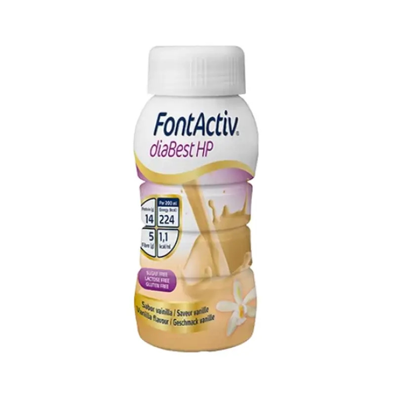 FontActiv Diabest Hp Sabor Vainilla 24 Botellas x 200 ml