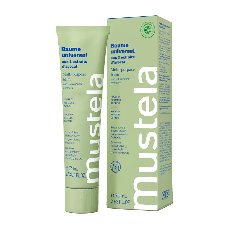 Mustela Bálsamo Universal Con Extractos de Aguacate Bio, 75 ml