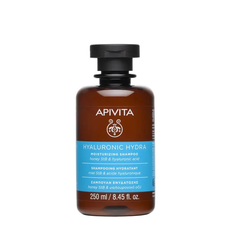 Apivita Apivita Hyaluronic Hydra Champú Hidratante, 250 Ml