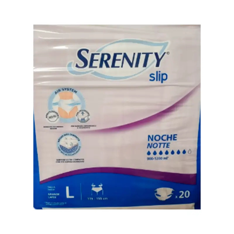 Serenity Pants Noche Grande, 80 unidades