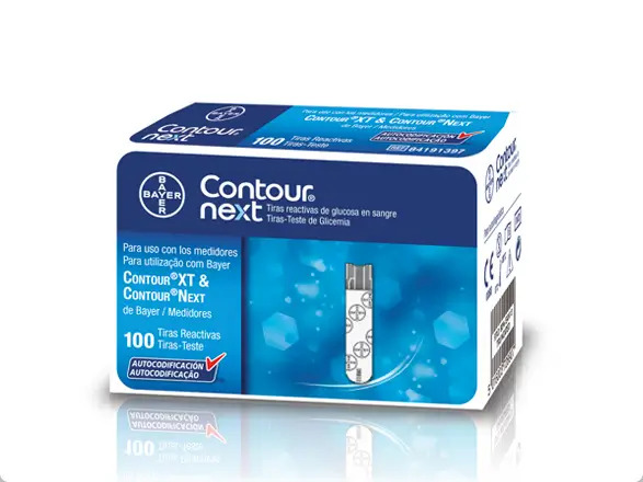 Contour Next Tiras de Glucemia 100 unidades