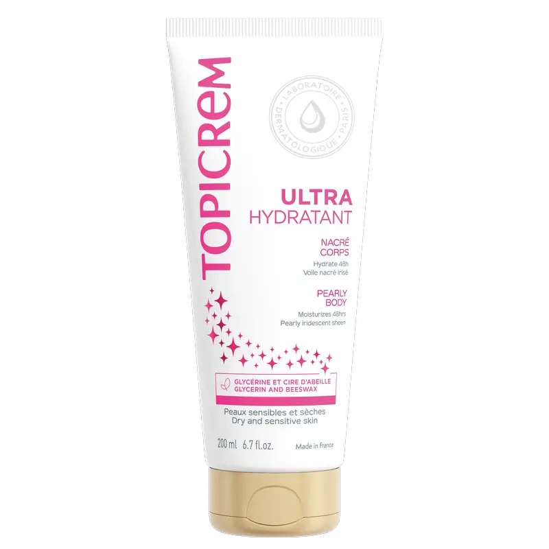 Topicrem Lecha Ultra-Hidratante Corporal Nacarada 200 ml