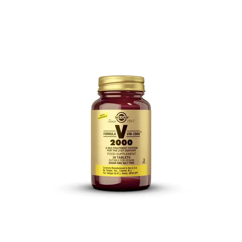 Solgar Formula VM-2000, 30 comprimidos