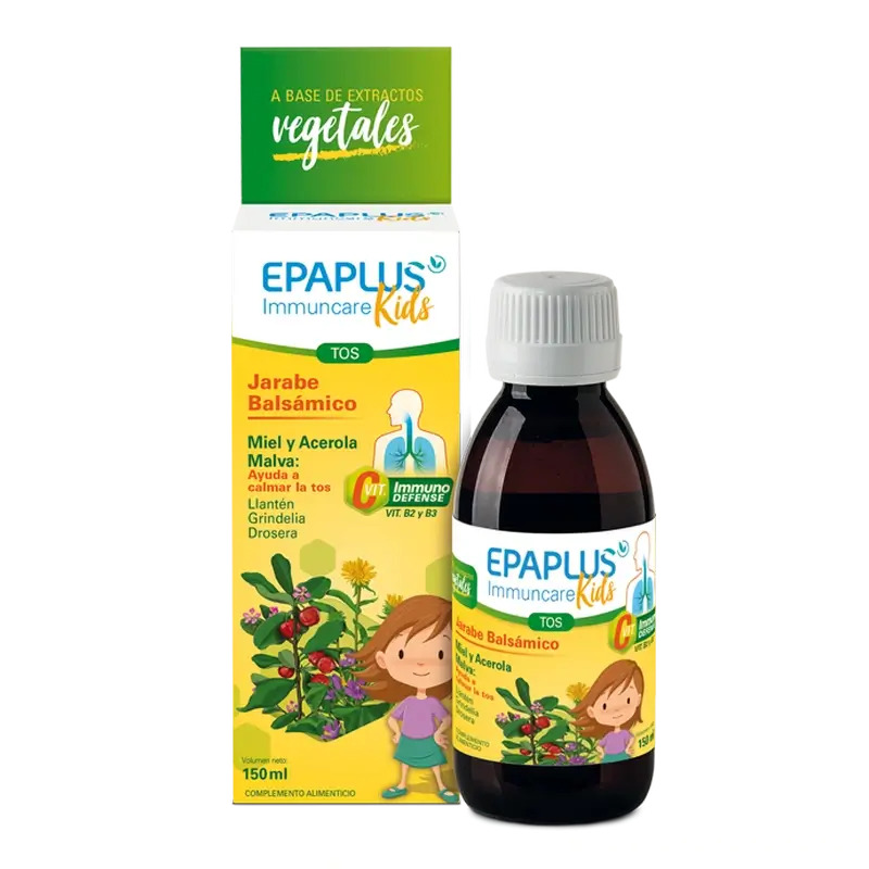 Epaplus Immuncare Tos Jarabe Kids Sabor Frambuesa , 150 ml