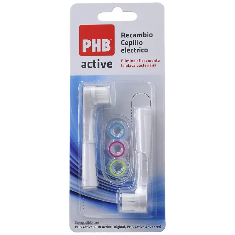 PHB ACTIVE RECAMBIO CEPILLO ELÉCTRICO 2 UNIDADES