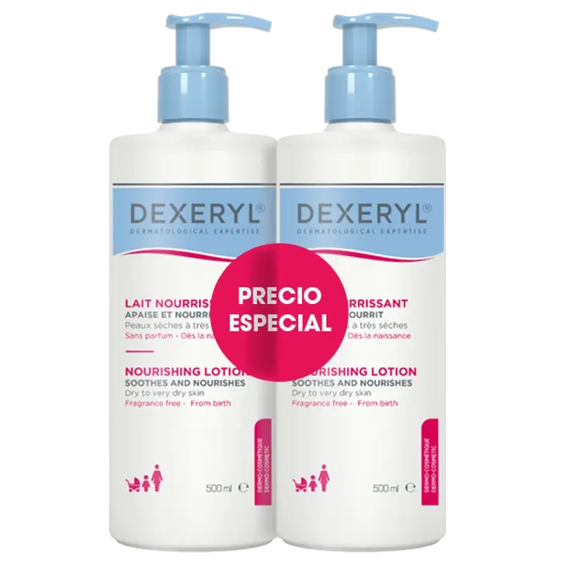 Dexeryl Reparación Kit Duo Loción Nutritiva 500 Ml