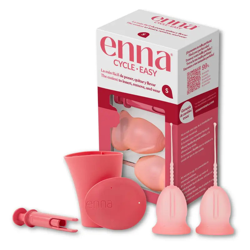 Enna Cycle Talla S + Caja, 2 copas