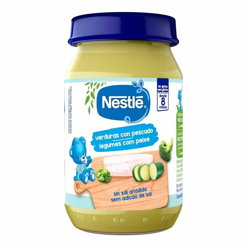 Nestlé Tarritos Savoury De Verduras Con Pescado , 190g