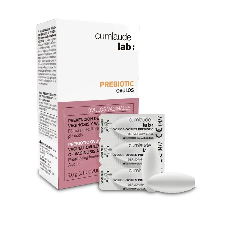 Cumlaude Lab Prebiotic, 10 Óvulos Vaginales