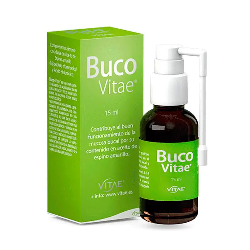 Buco Vitae con pulverizador 15ml - Con omega 7 y ácido hialurónico