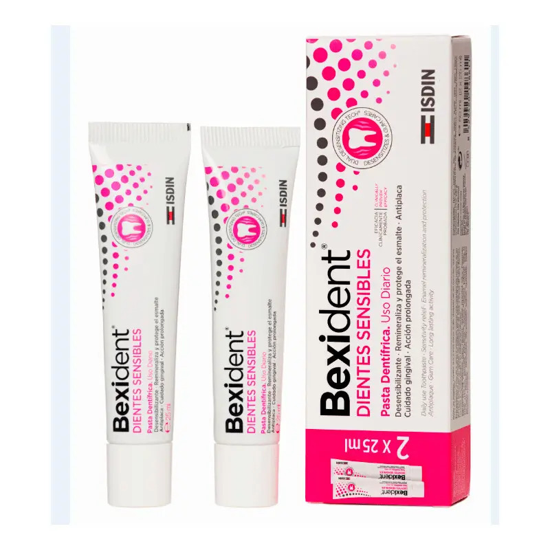 Isdin Bexident Pasta Para Dientes Sensibles 2 x 25 Ml