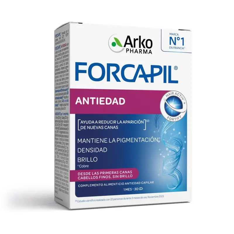 Arkopharma Forcapil Comprimidos Antiedad , 30 comprimidos