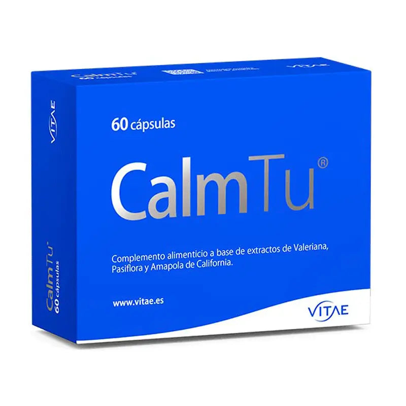 Calm Tu 60 cápsulas -Con valeriana, pasiflora y amapola de California