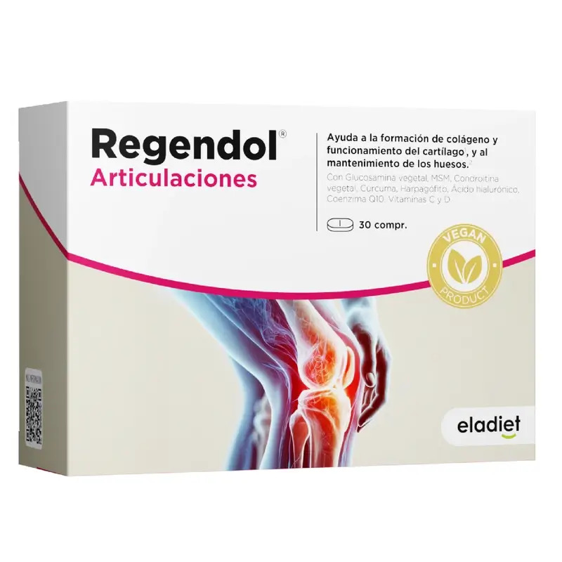 Eladiet Regen & Dol Amp Vegan, 30 comprimidos