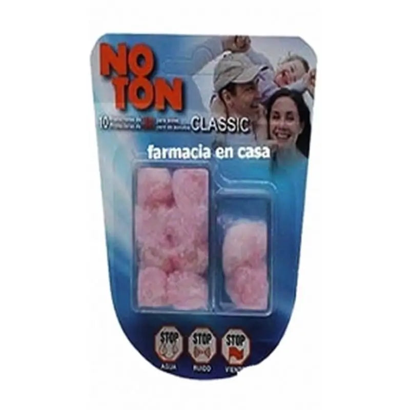 Tapones Oídos Cera Algodón NOTON 2+8 UDS