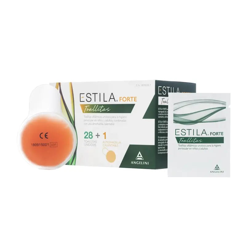 Estila Forte 28 Toallitas + 1 Almohadilla