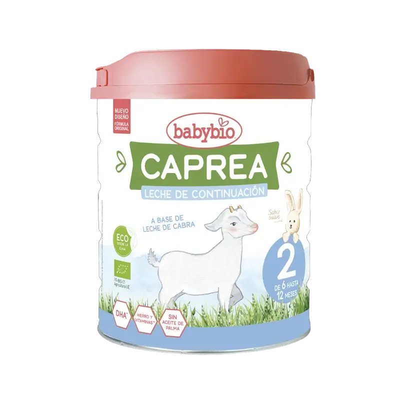 Babybio Caprea 2 Leche de Cabra 6-12 Meses, 800 gr