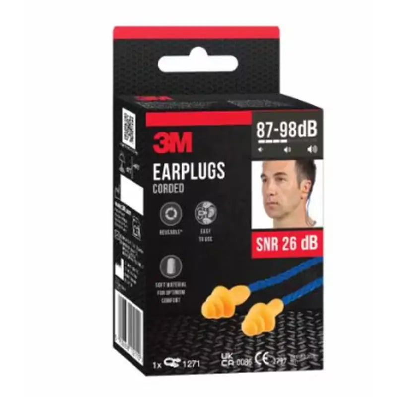 Tapones Oídos 3M Reutilizables Agua 2Ud