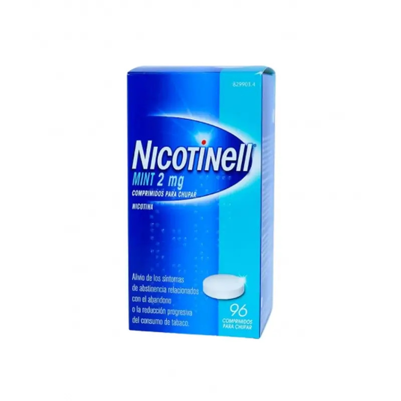 Nicotinell Mint 2 mg 96 Comprimidos para Chupar