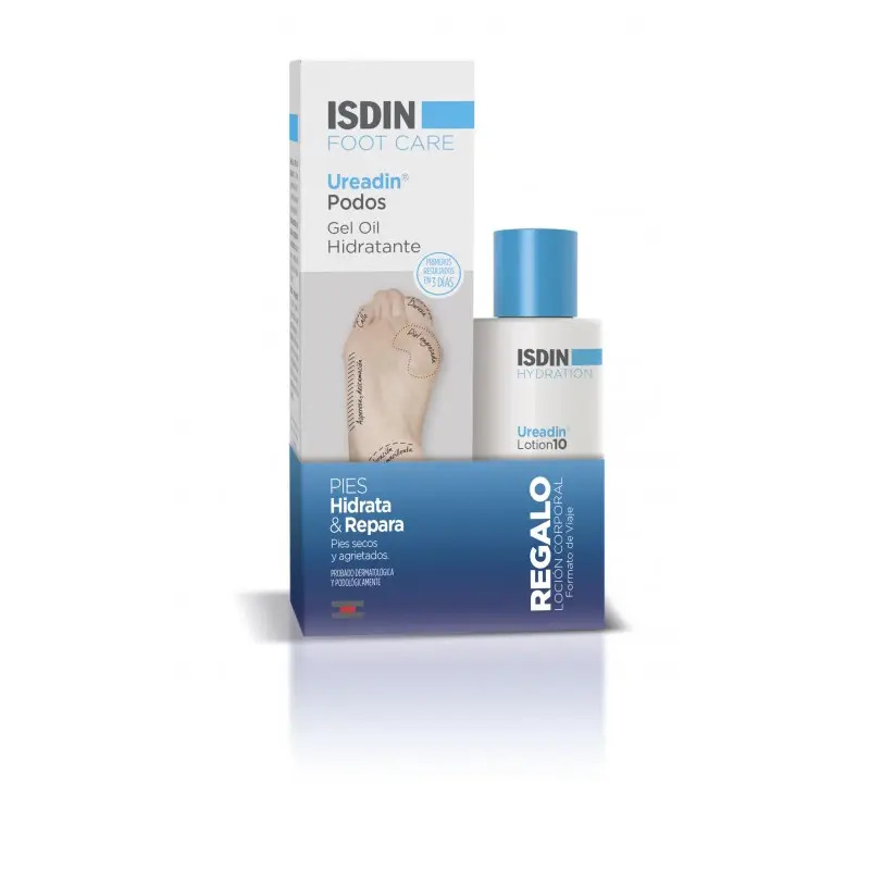 Isdin Ureadin Podos Gel Oil Hidratante 75Ml + Regalo Ureadin Lotion 10 100Ml
