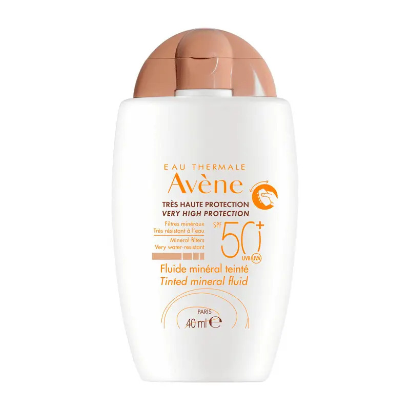 Avène Solar Fluido Mineral Color SPF 50+ 40 ml