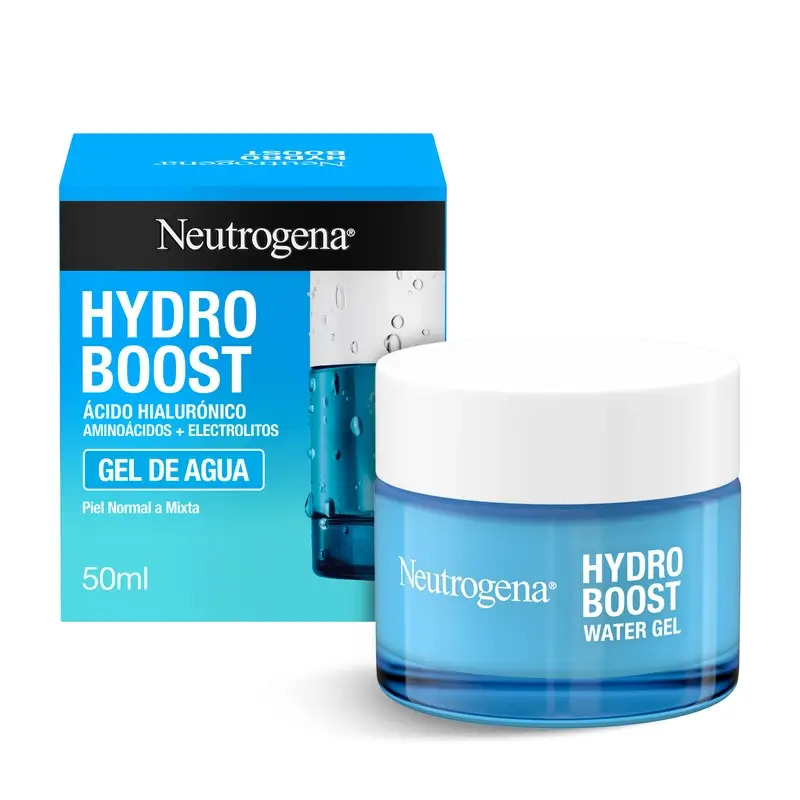 Neutrogena Hydro Boost Gel De Agua Crema Hidratante Facial Piel Normal Y Mixta, 50 ml