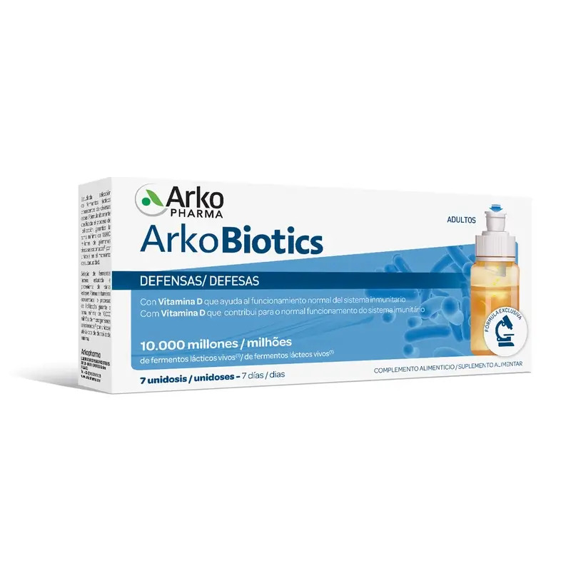 Arkopharma Arkobiotics Defensas Adultos, 7 unidosis