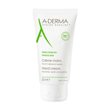 A-Derma Crema de Manos Reparación Intensa 50 ml