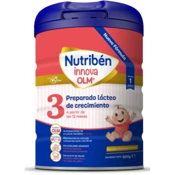 Nutribén Innova 3 Leche Crecimiento, 800 gr
