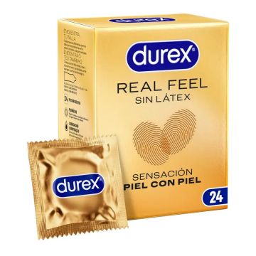 Durex Preservativos Real Feel 24 unidades