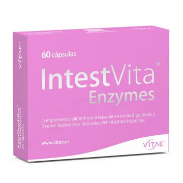 VITAE IntestVita Enzymes, 60 cápsulas
