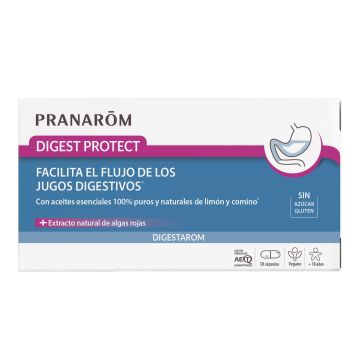 Pranarom Digestarom Digest Protect, 30 cápsulas