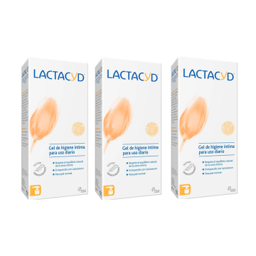 Lactacyd Triplo Gel Higiene Íntima Uso Diario 3 x 200 ml