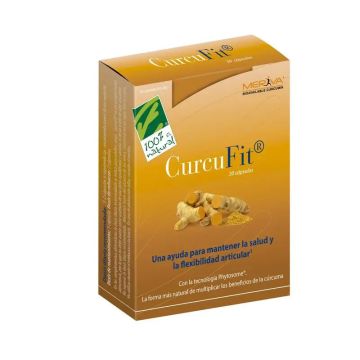100%Natura Curcufit  30 cápsulas