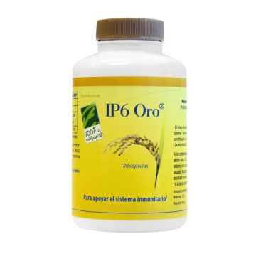 100%Natura Ip6 Oro , 120 cápsulas