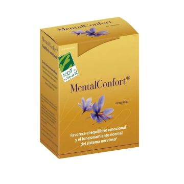 100%Natura Mentalconfort  60 cápsulas
