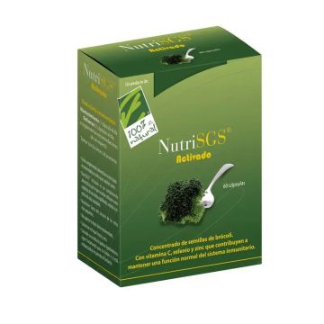 100%Natura Nutrisgs Activado  60 cápsulas
