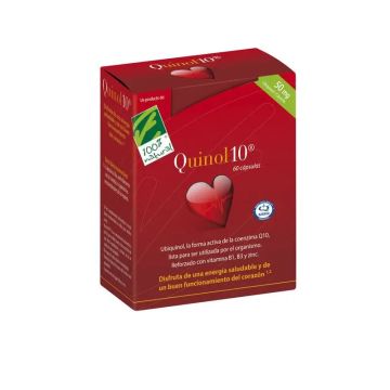 100%Natura Quinol10 50 Mg  60 cápsulas