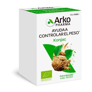 Arkopharma Arkocápsulas Konjac Bio, 80 cápsulas